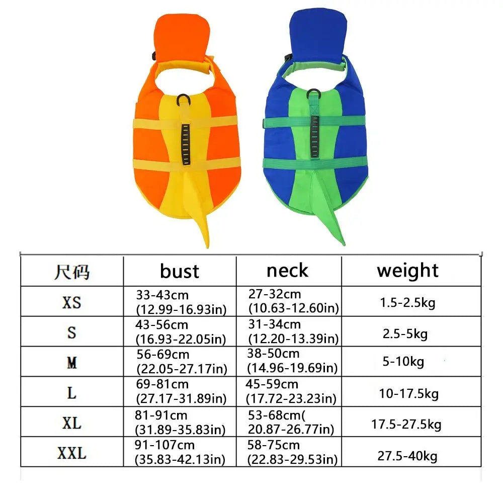 PAWTIDE Dog Life Jacket